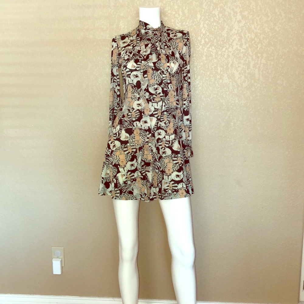 Vintage handmade mini dress ❤️🎀